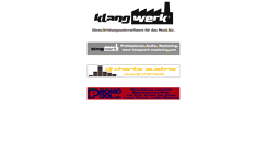 Desktop Screenshot of klangwerk.net